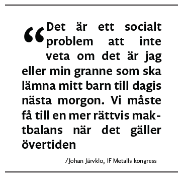 Citat av Johan Järvklo på Kongressen 2011