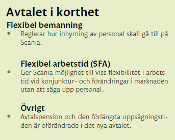 Avtalet i korthet